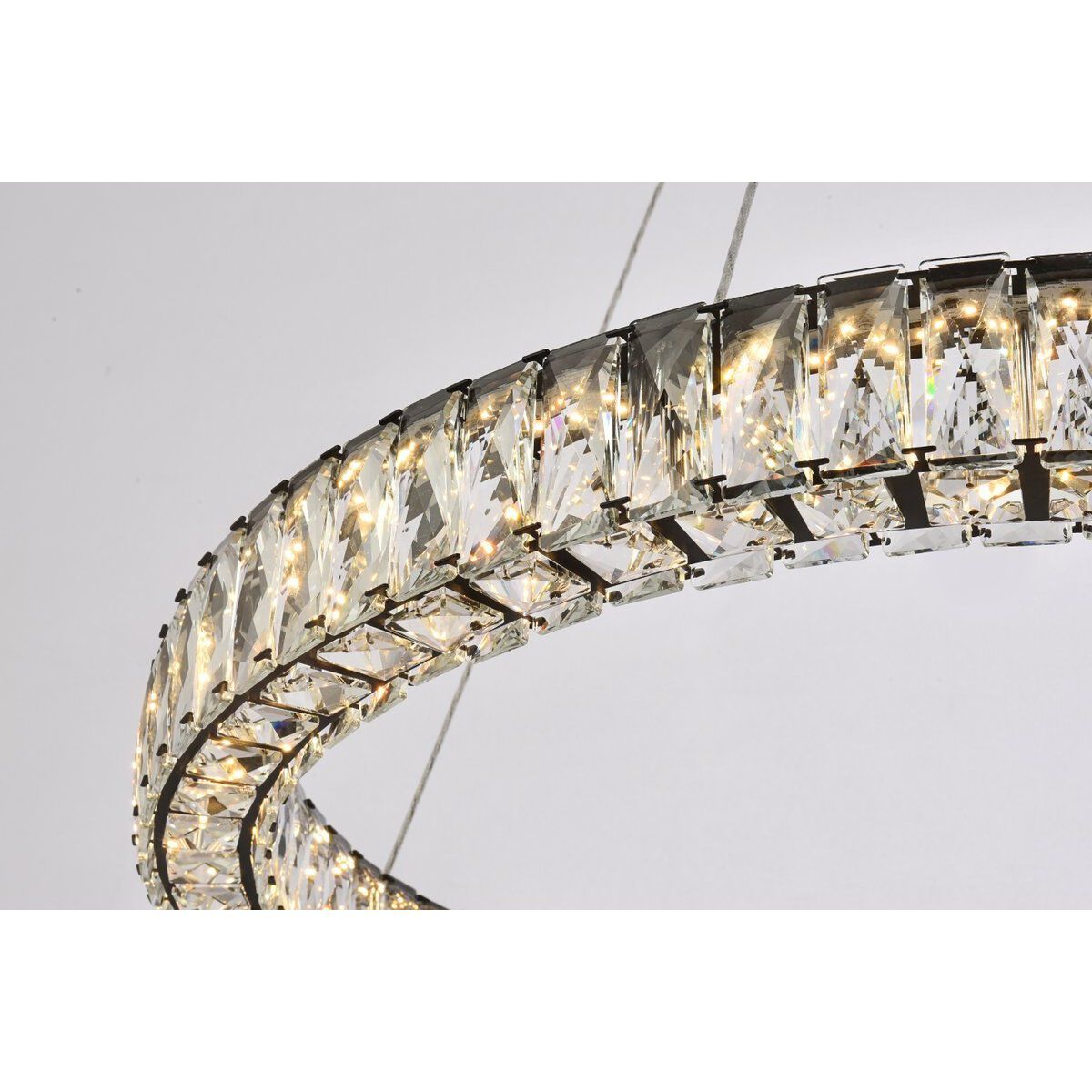 Monroe 1 Light 31 inch Black Pendant Ceiling Light