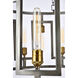 Fontana 16 Light 32 inch Vintage Nickel and Electroplated Brass Chandelier Ceiling Light, Urban Classic