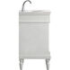 Lexington 19 X 18 X 35 inch Antique White Vanity Sink Set 