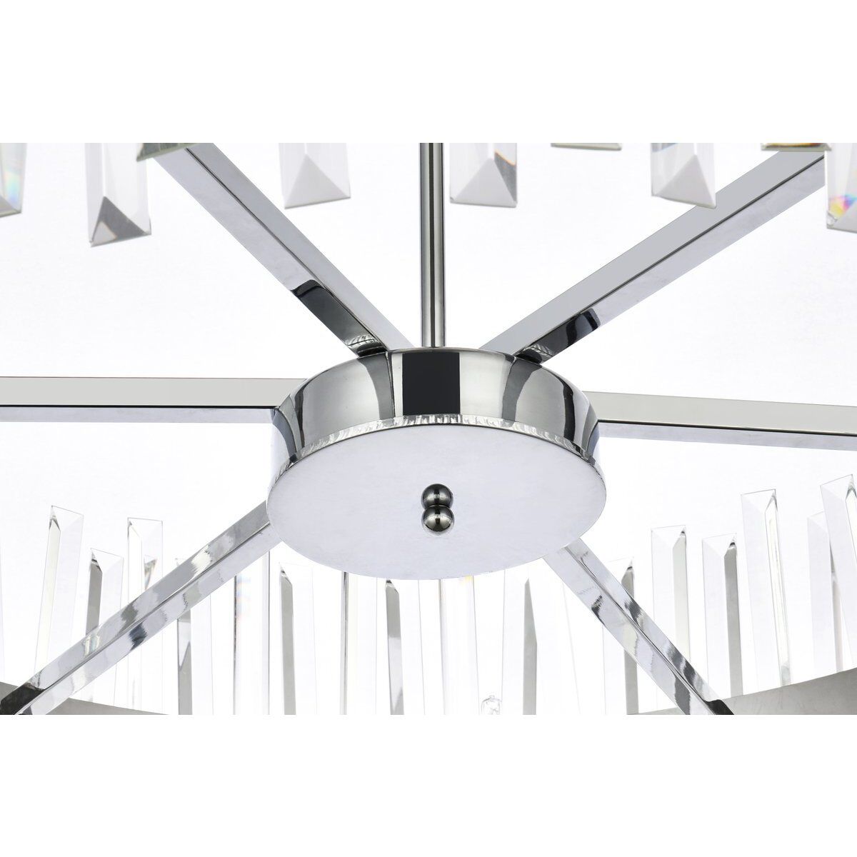Elegant Lighting 6200D36C Serephina 16 Light 36 inch Chrome