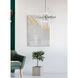 Sienna 6 Light 23 inch Chrome Pendant Ceiling Light