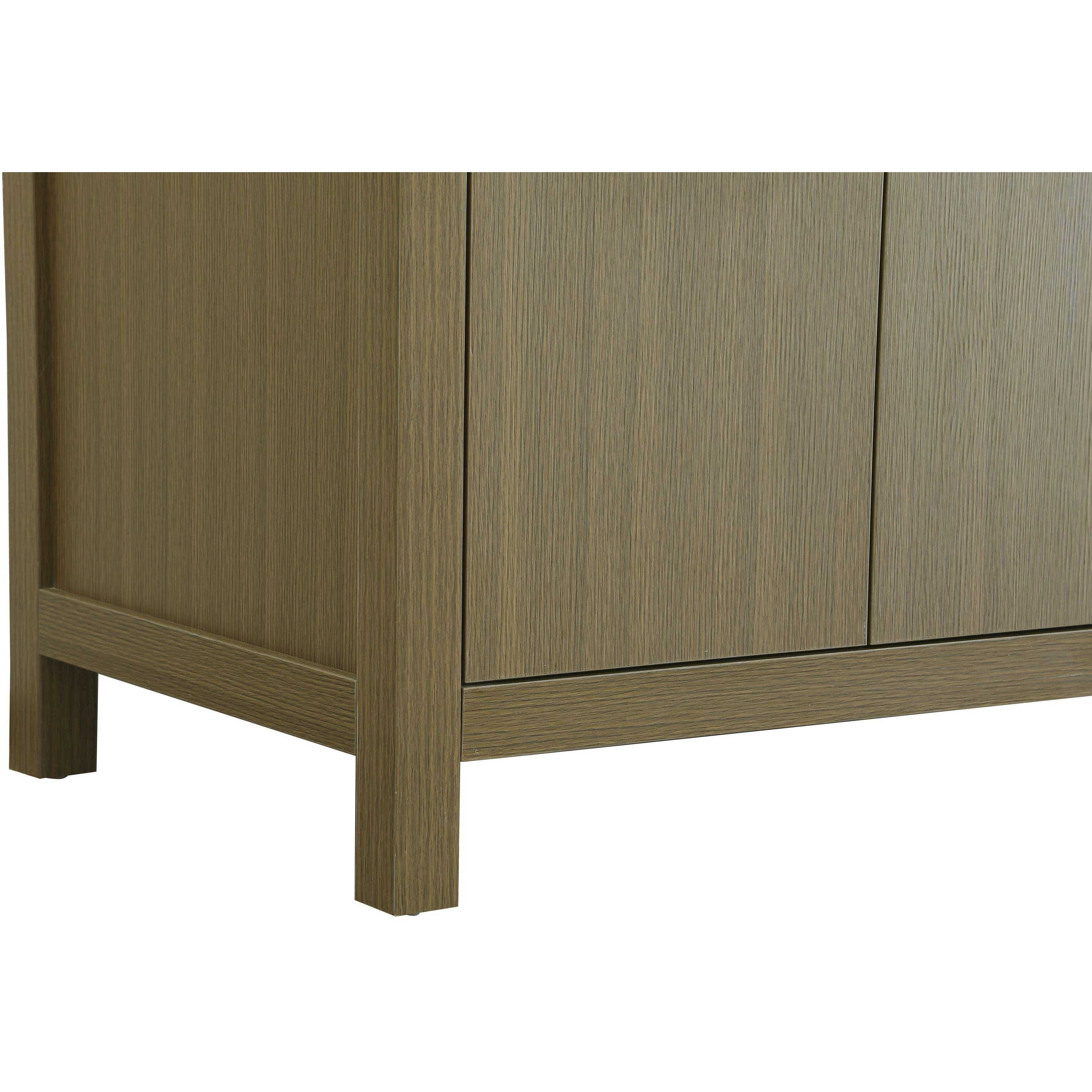 Nathan 60 X 34 inch Chestnut Brown Bathroom Vanity Cabinet