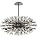 Vera 38 Light 48 inch Black Pendant Ceiling Light