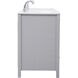 Irene 72 X 22 X 34 inch Gray Vanity Sink Set