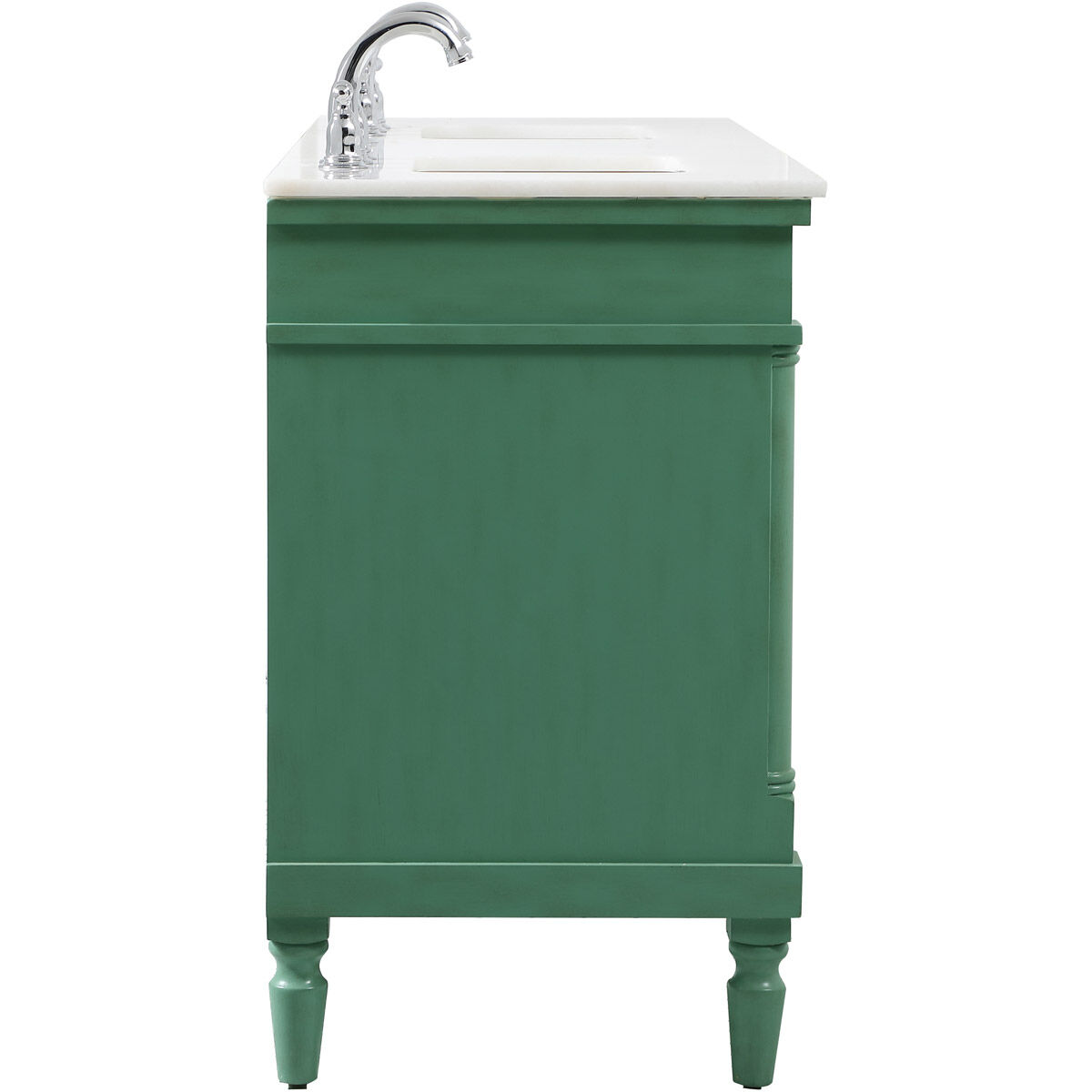 Lexington 60 X 22 X 35 inch Vintage Mint Vanity Sink Set