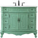 Danville 42 X 21 X 36 inch Vintage Mint Vanity Sink Set