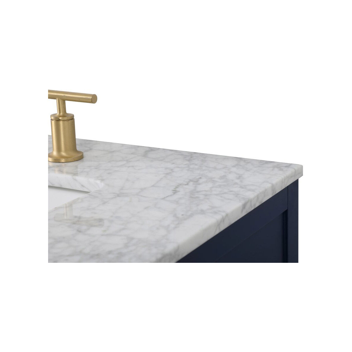 Franklin 72 X 22 X 35 inch Blue Bathroom Vanity Cabinet