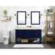 Larkin 60 X 22 X 34 inch Blue Vanity Sink Set