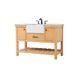 Clement 48 X 22 X 34 inch Natural Wood Bathroom Vanity Cabinet