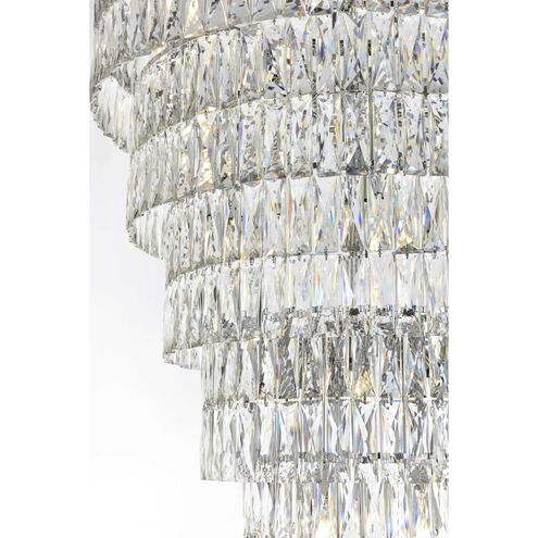 Josephine 41 Light 32 inch Chrome Chandelier Ceiling Light