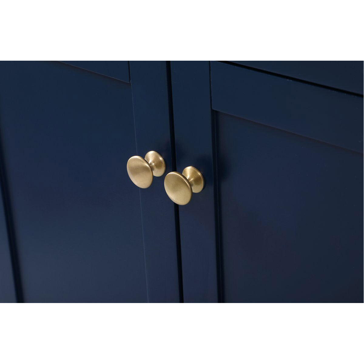 Franklin 60 X 22 X 35 inch Blue Bathroom Vanity Cabinet