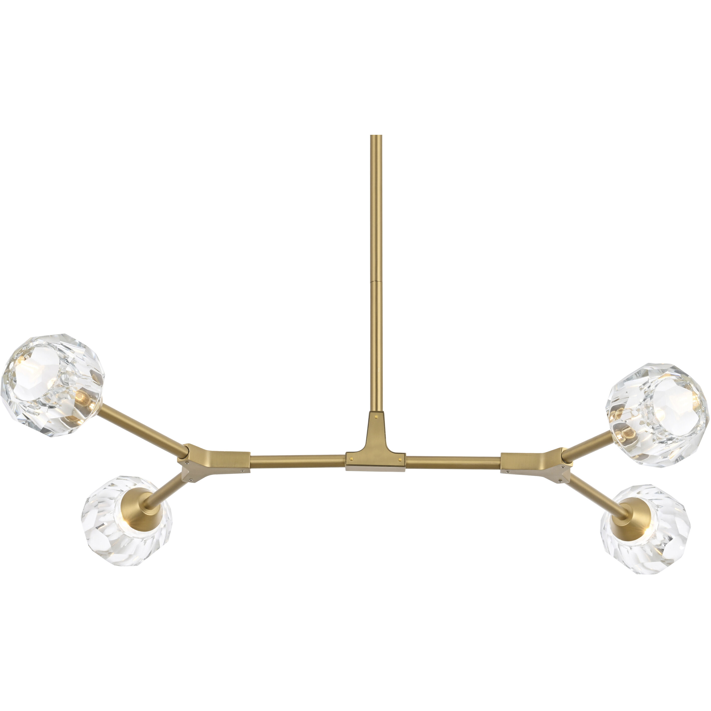 Zayne 4 Light 29 inch Gold Pendant Ceiling Light