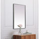 Eternity 36 X 24 inch Silver Mirror in 24 x 36