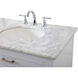 Americana 72 X 22 X 35 inch Grey Vanity Sink Set