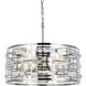 Kennedy 5 Light 19 inch Chrome Pendant Ceiling Light
