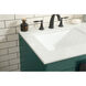 Eugene 60 X 22 X 34 inch Green Vanity Sink Set