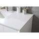 Hayes 48 X 22 X 35 inch White Vanity Sink Set