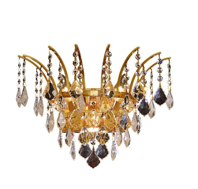 Victoria 3 Light 16 inch Gold Wall Sconce Wall Light in Royal Cut