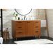 Baldwin 48 X 22 X 34 inch Teak Vanity Sink Set