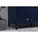 Sommerville 48 X 22 X 34 inch Blue Vanity Sink Set