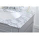 Wesley 60 X 22 X 35 inch Grey Vanity Sink Set
