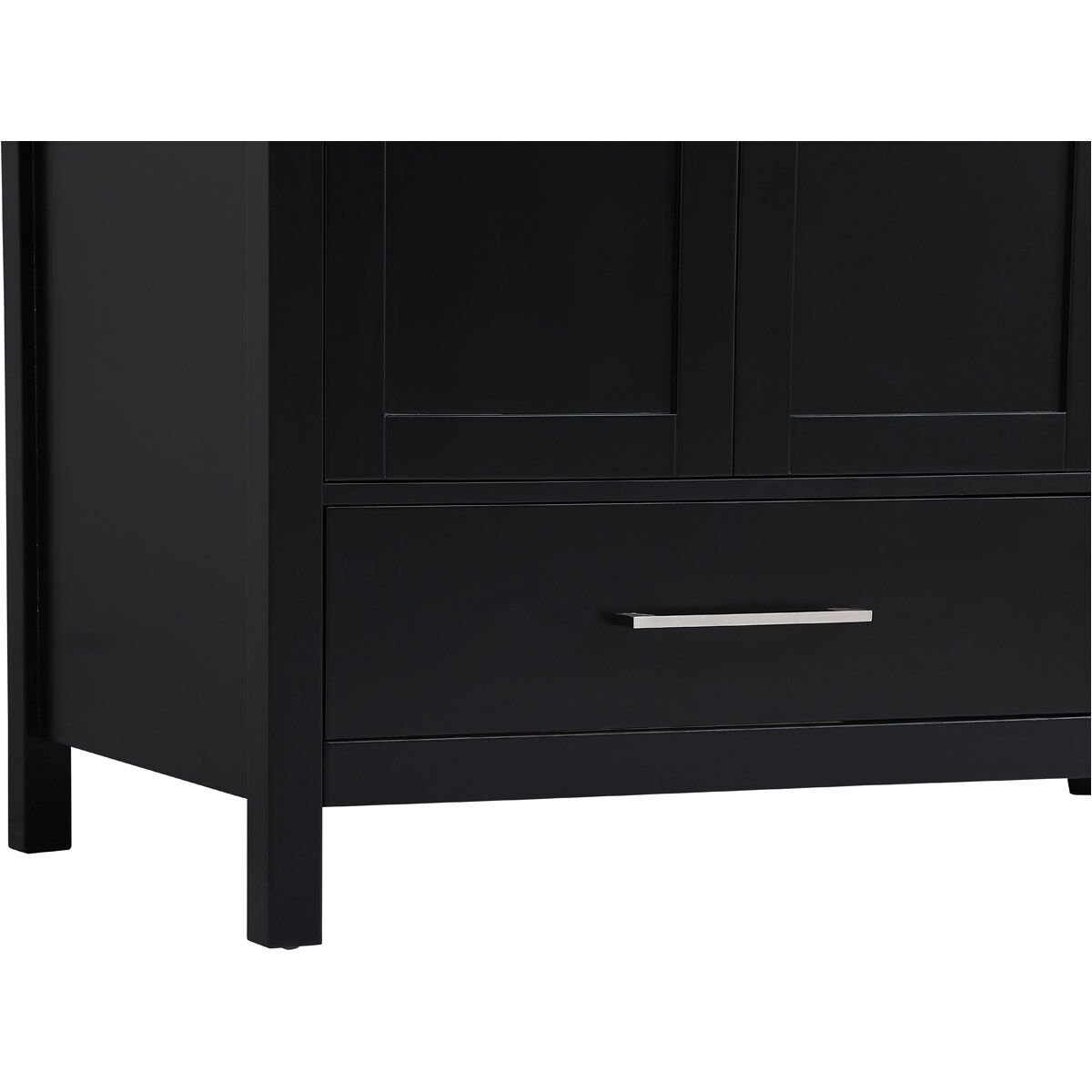 Irene 42 X 22 X 34 inch Black Vanity Sink Set