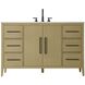Millie 54 X 35 inch Honey Brown Bathroom Vanity Cabinet