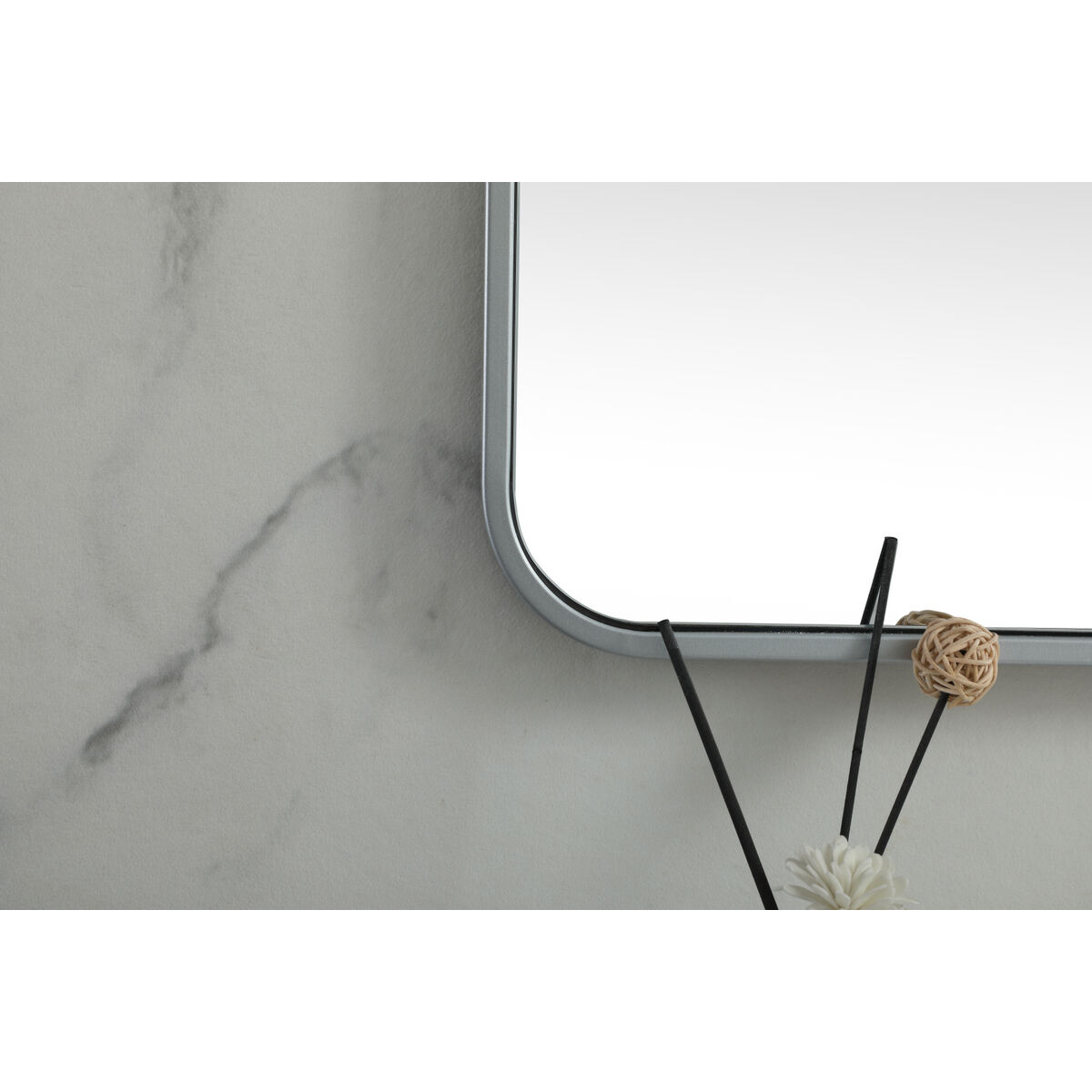 Evermore 30 X 30 inch Silver Vanity Mirror