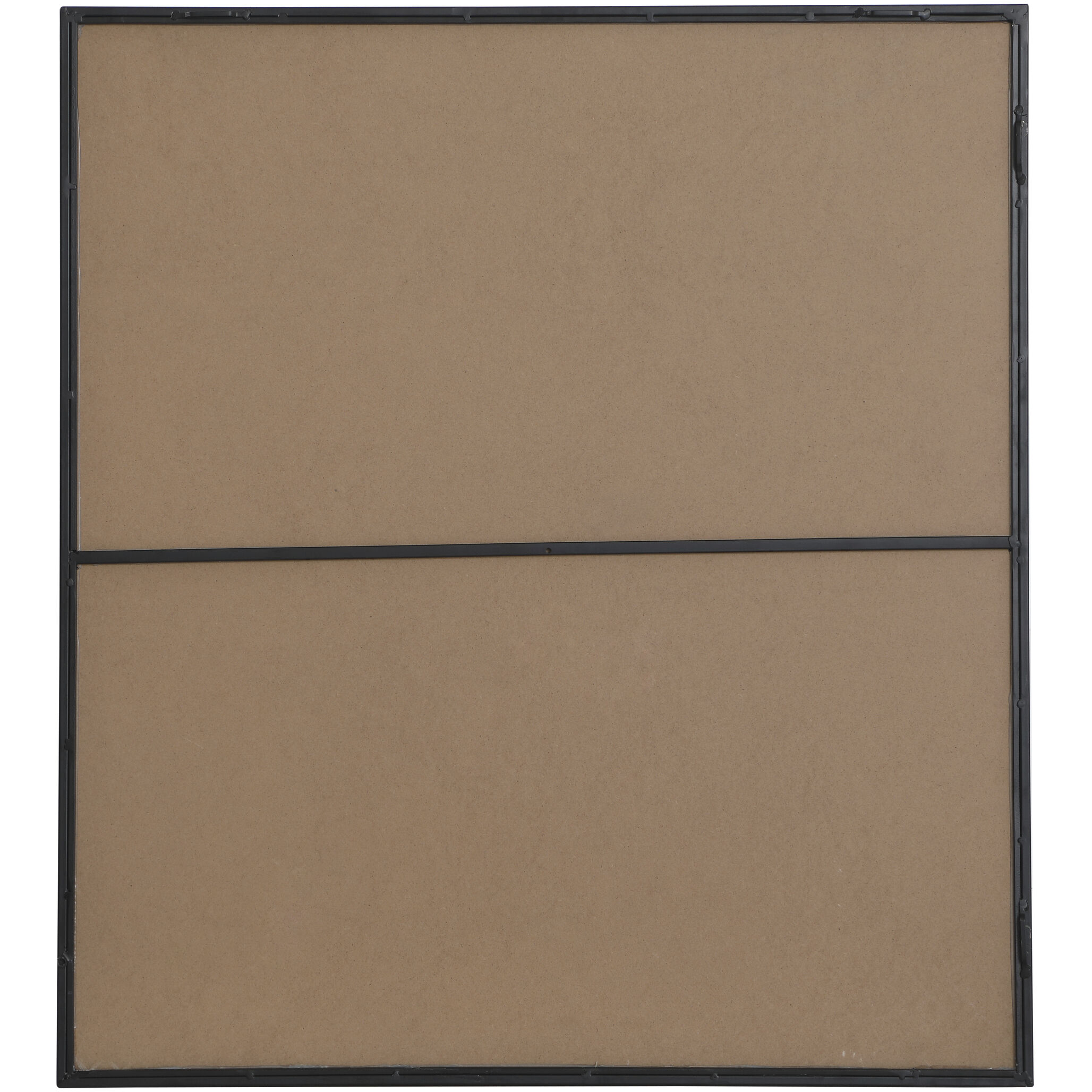 Monet 40 X 36 inch Black Wall Mirror