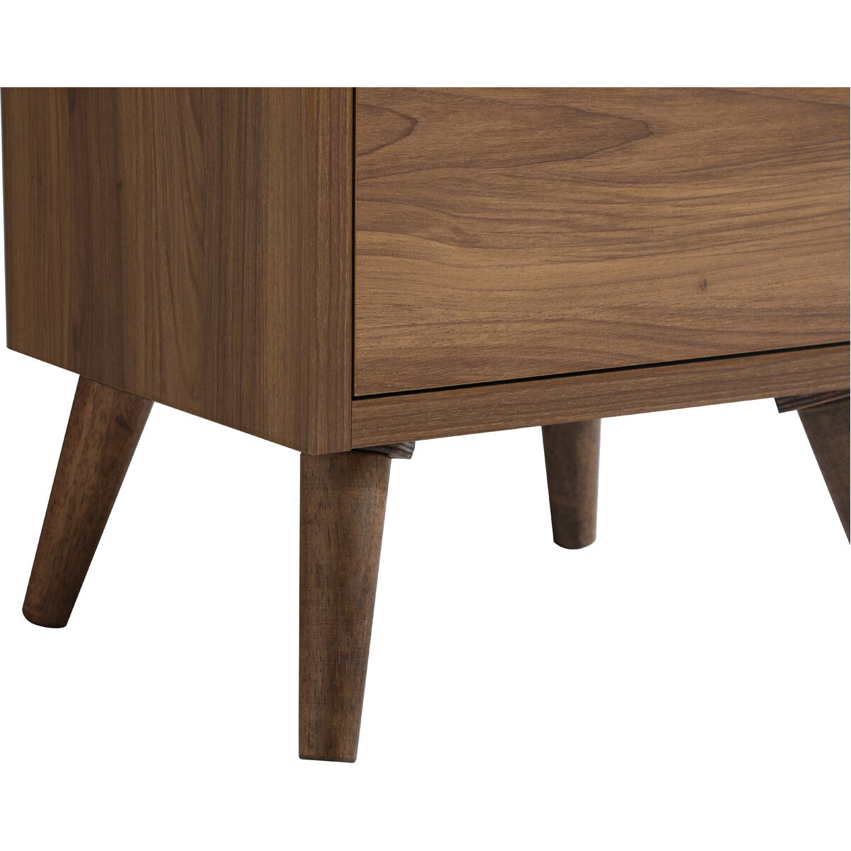Boise 18.11 X 18.11 X 33.46 inch Walnut Brown and Black Vanity Sink Set