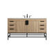 Eugene 60 X 22 X 33.5 inch Mango Wood Vanity Sink Set