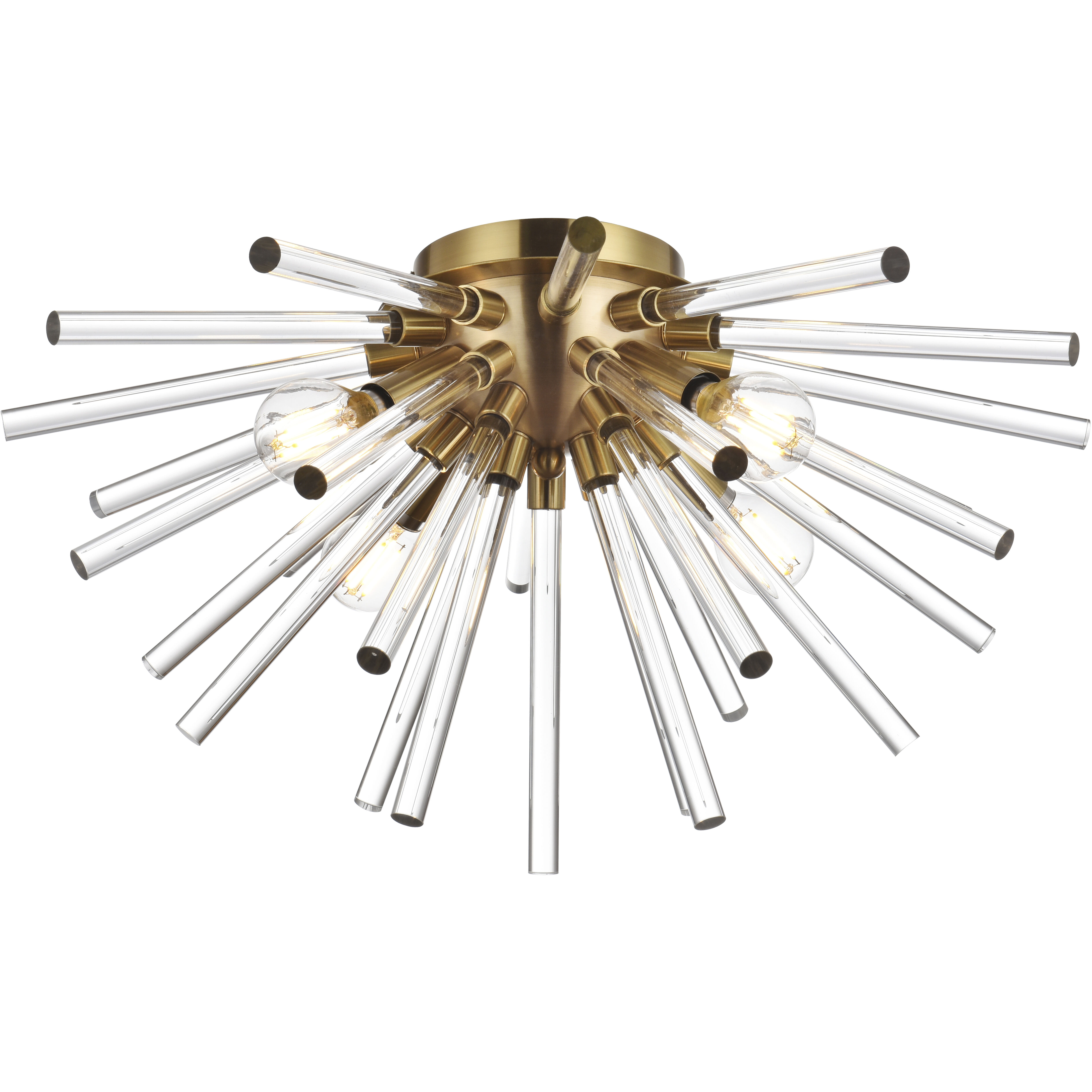 Elegant Lighting 2502W18SG Four Light Wall Sconce Sienna Gold