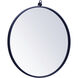 Eternity 21 X 21 inch Blue Wall Mirror