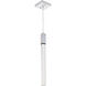 Weston 1 Light 5 inch Chrome Pendant Ceiling Light 