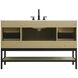 Lennox 54 X 34 inch Honey Brown Bathroom Vanity Cabinet