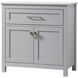 Adian Grey Bathroom Storage Cabinet