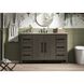 Millie 54 X 35 inch Mocha Brown Bathroom Vanity Cabinet