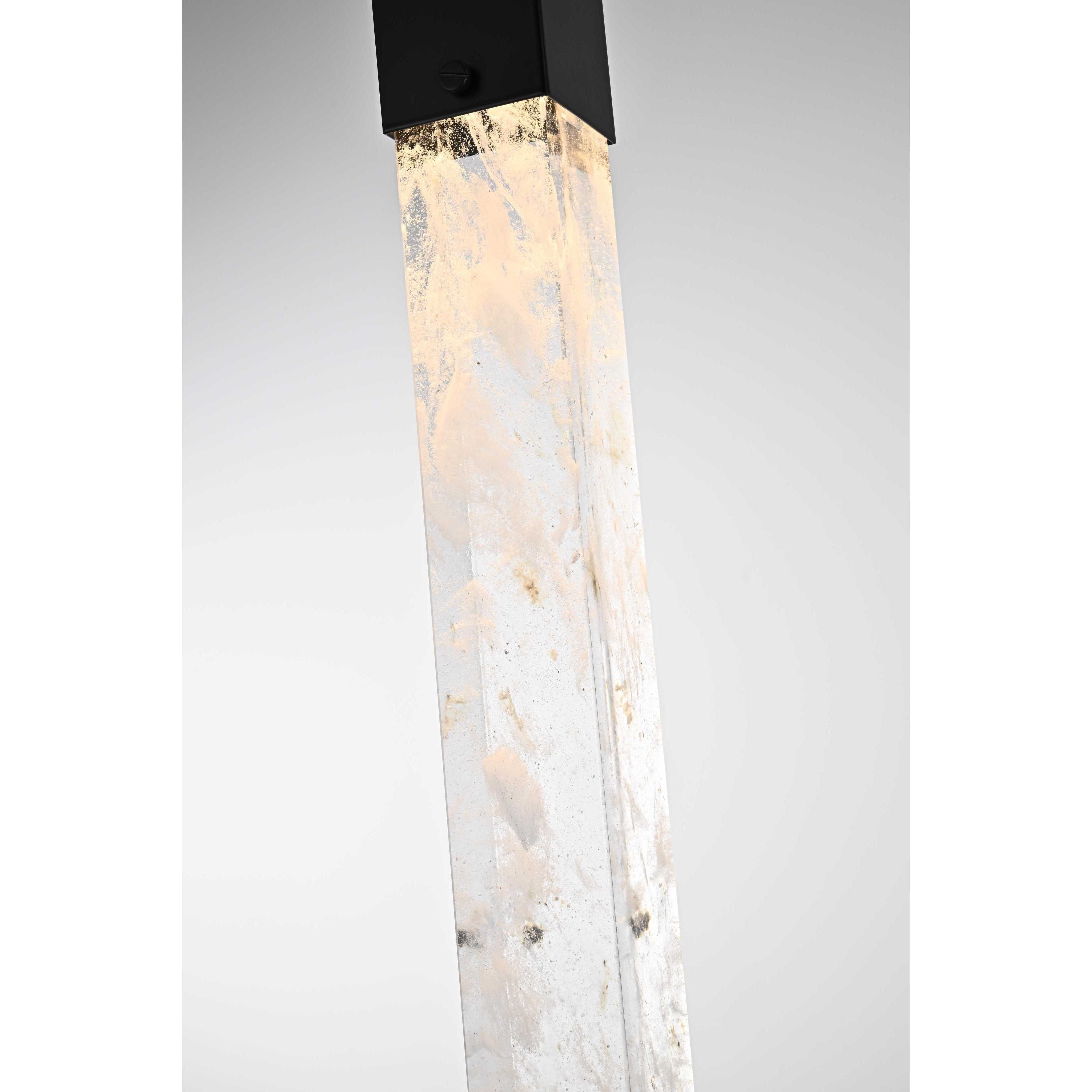 Aurora 6 Light 12 inch Black Pendant Ceiling Light