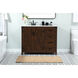 Grant 42 X 19 X 34 inch Expresso Vanity Sink Set