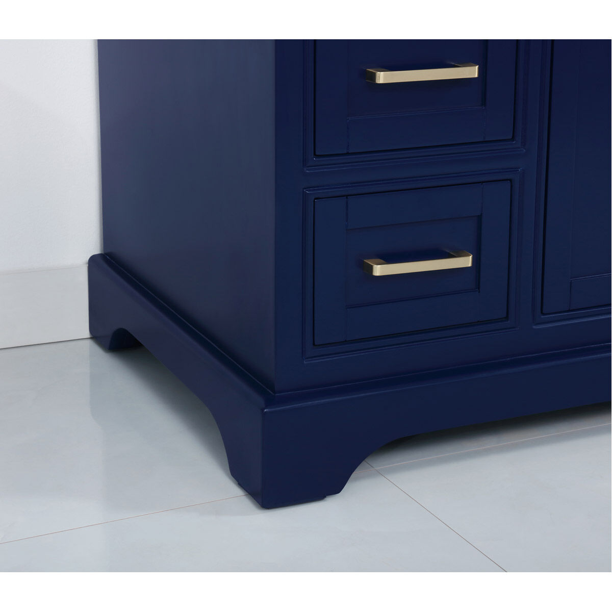 Americana 42 X 22 X 35 inch Blue Vanity Sink Set