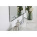Monet 48 X 36 inch Silver Wall Mirror