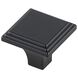 Wilow Matte Black Hardware Cabinet Knob, Set of 10