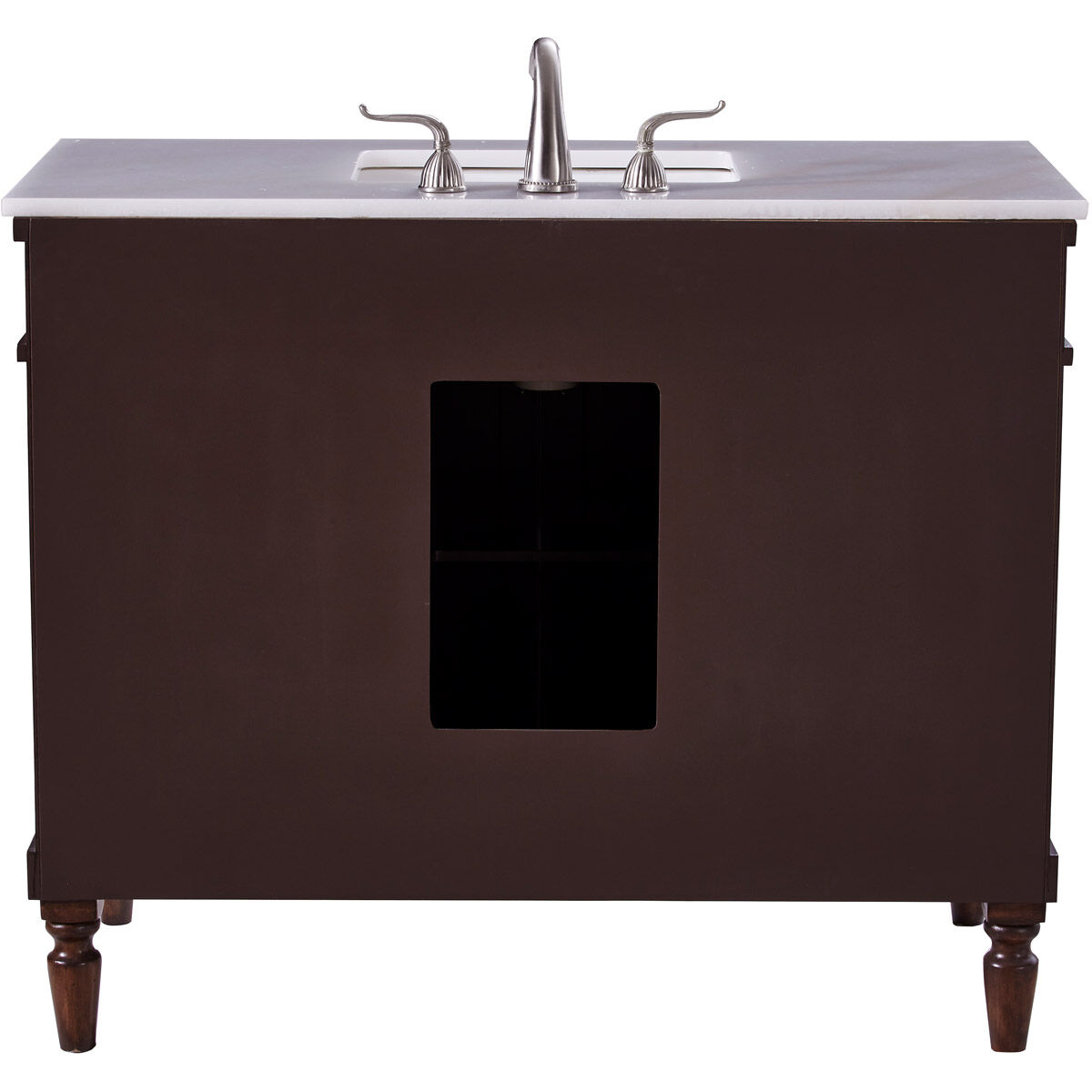 Lexington 42 X 21 X 35 inch Walnut Vanity Set