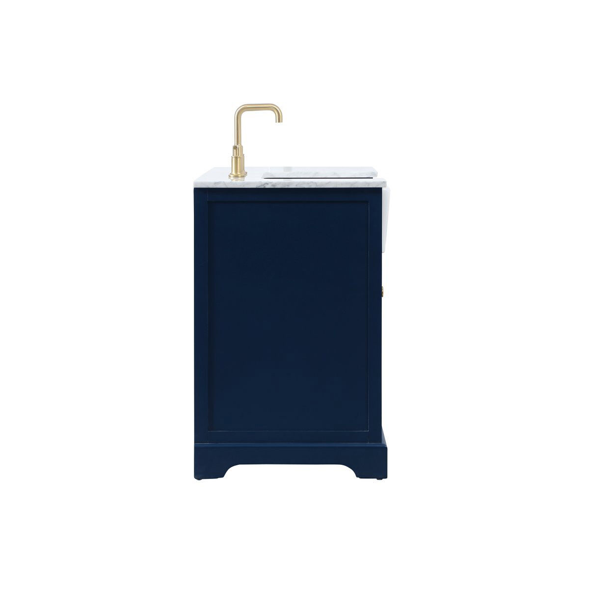 Franklin 42 X 22 X 35 inch Blue Bathroom Vanity Cabinet