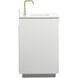 Blake 42 X 22 X 34 inch White Vanity Sink Set