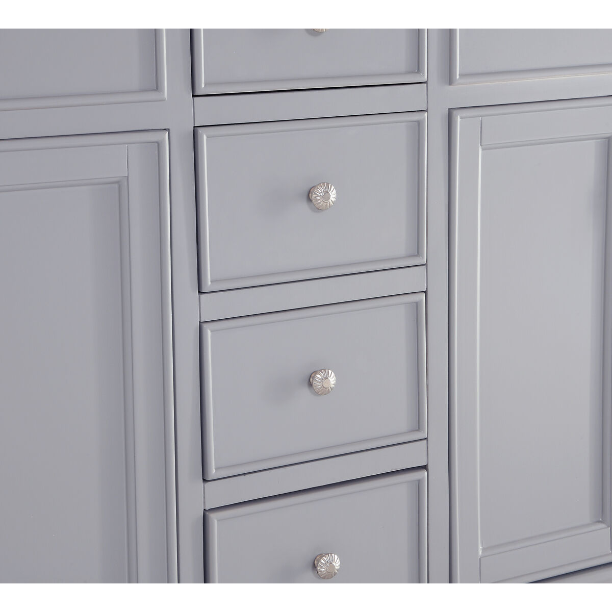 Otto 60 X 21 X 35 inch Grey Vanity Sink Set