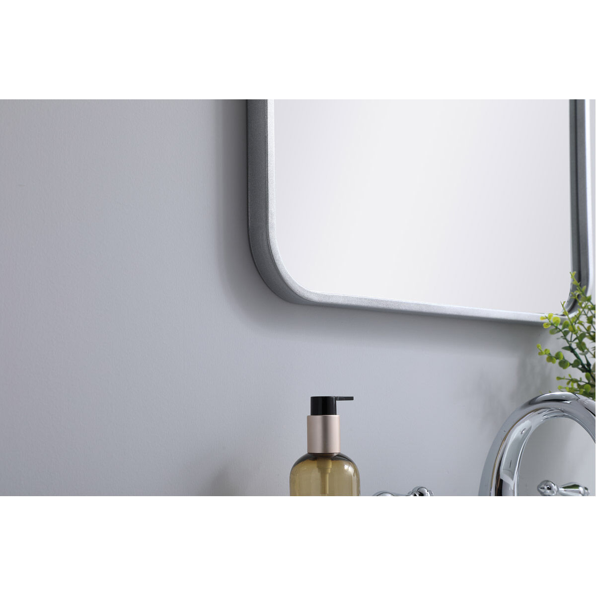 Evermore 30 X 20 inch Silver Mirror