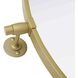 Amoura 30 X 30 inch Brass Mirror