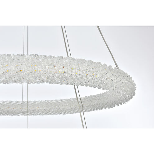 Bowen 2 Light 28 inch Chrome Chandelier Ceiling Light