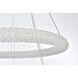 Bowen 2 Light 28 inch Chrome Chandelier Ceiling Light